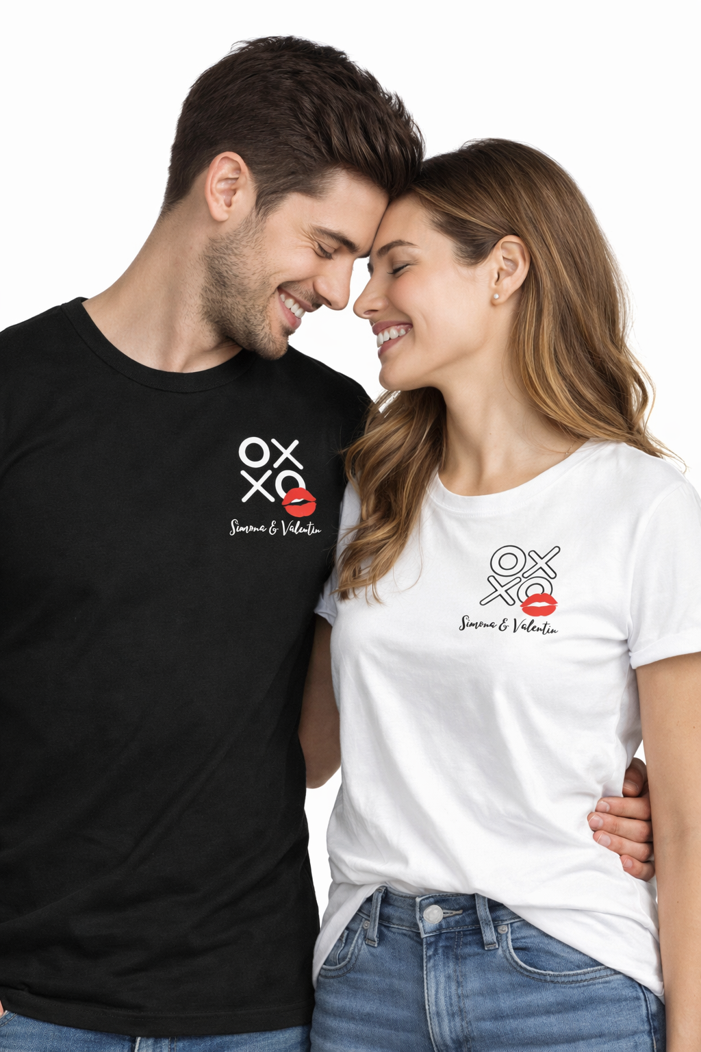 Дамска/Мъжка тениска с бродерия Valentine’s day 2